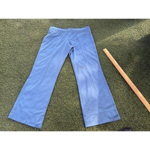 Nike Sportswear Pants Womens Large  Blue Wide Leg Relaxed Jogger Drawstring Y2K